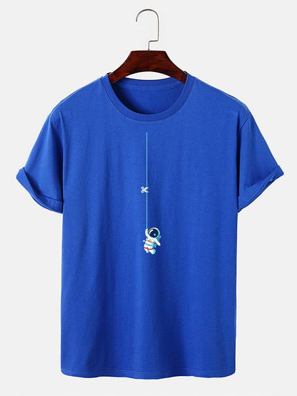 Astronaut String Art Graphic Tee