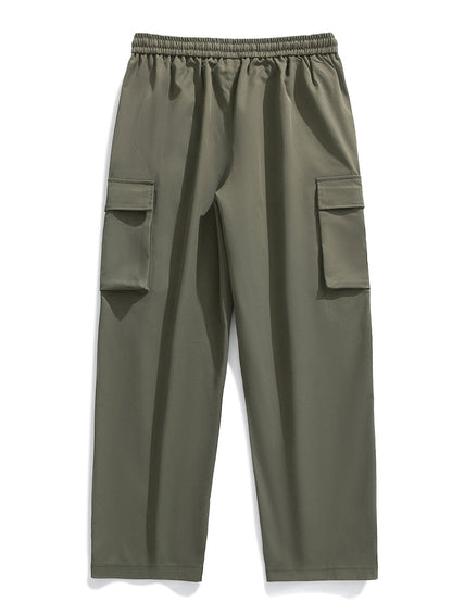 Pantaloni cargo con vita regolabile