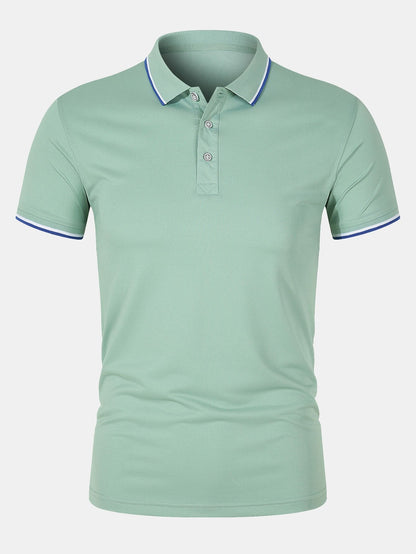 Breathable Mesh Polo Tee